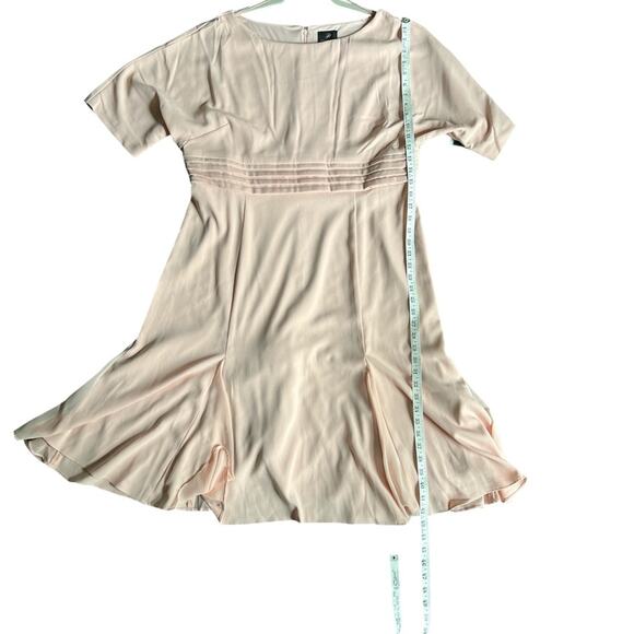 NWT Adrianna Papell Blush A Line Petal Pleated Midi Dress Plus Size 18 - Picture 13 of 15